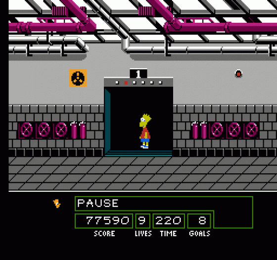 The Simpsons: Bart Vs. The Space Mutants Screenshot 354 (Nintendo (US Version))