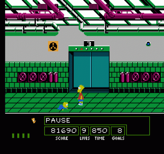 The Simpsons: Bart Vs. The Space Mutants Screenshot 379 (Nintendo (US Version))