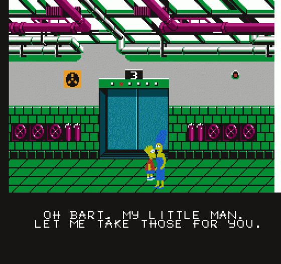 The Simpsons: Bart Vs. The Space Mutants Screenshot 404 (Nintendo (US Version))
