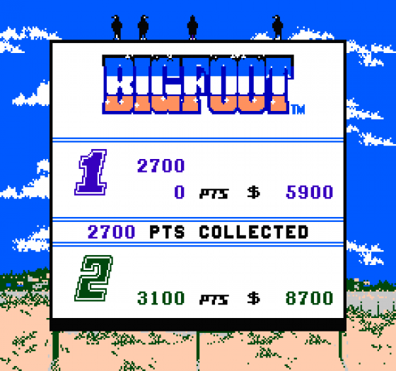 Bigfoot Screenshot 5 (Nintendo (US Version))