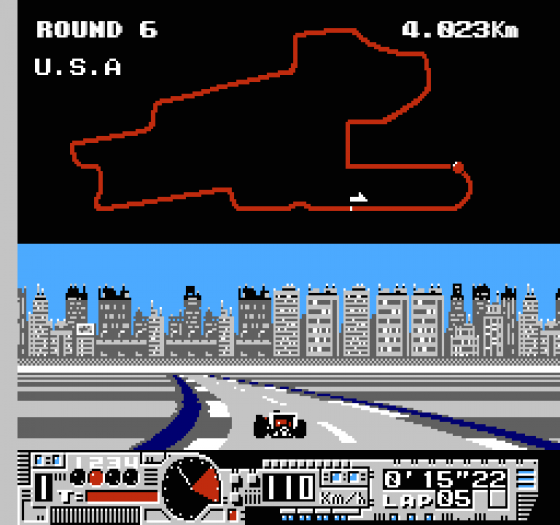 Michael Andretti's World GP Screenshot 6 (Nintendo (US Version))