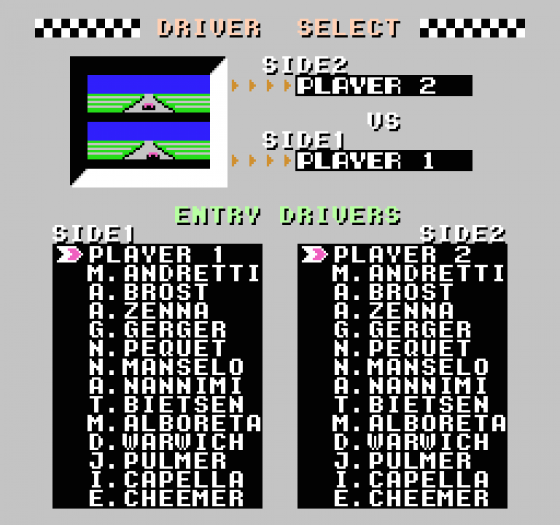 Michael Andretti's World GP Screenshot 9 (Nintendo (US Version))