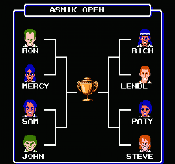 Top Players' Tennis Screenshot 9 (Nintendo (US Version))