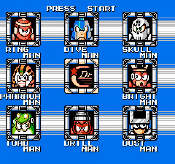 Mega Man 4 Screenshot 9 (Nintendo (US Version))