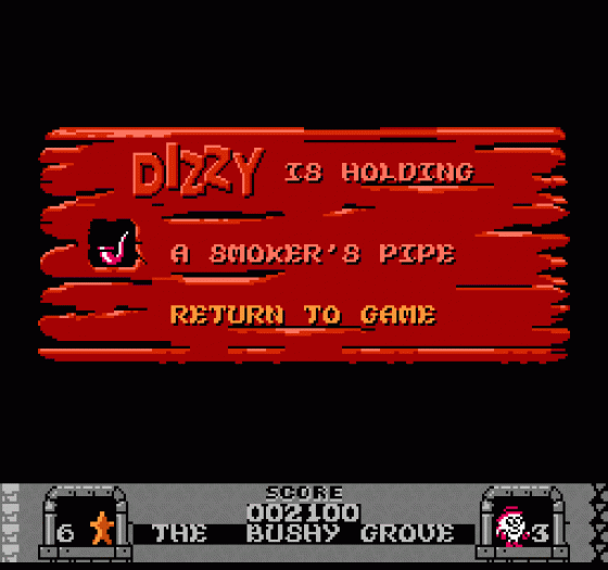 Wonderland Dizzy Screenshot 6 (Nintendo (US Version))