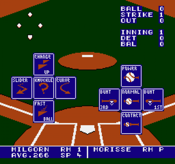 Bo Jackson Baseball Screenshot 8 (Nintendo (US Version))