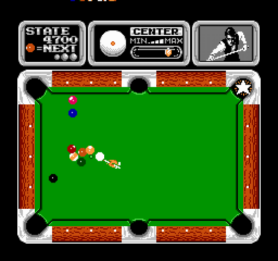 Side Pocket Screenshot 6 (Nintendo (US Version))