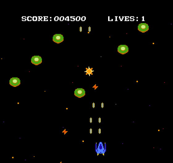 Spacy Shooty Screenshot 1 (Nintendo (US Version))