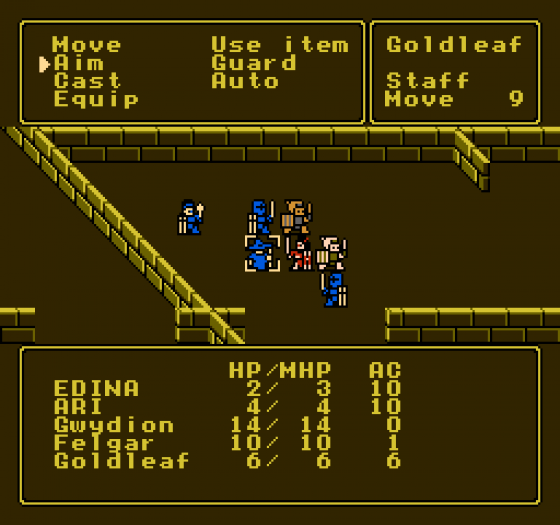 Advanced Dungeons & Dragons: Pool Of Radiance Screenshot 14 (Nintendo (US Version))