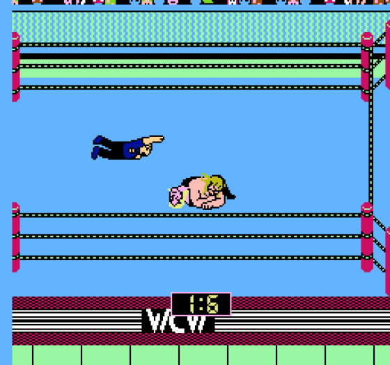 WCW Wrestling Screenshot 11 (Nintendo (US Version))