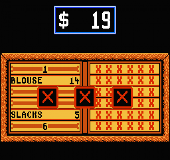 Family Feud Screenshot 7 (Nintendo (US Version))