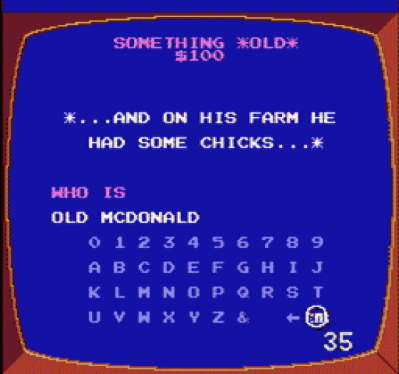 Jeopardy! Screenshot 51 (Nintendo (US Version))