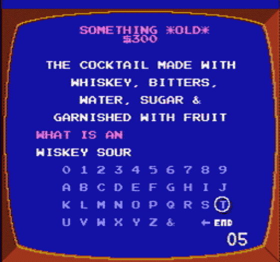 Jeopardy! Screenshot 80 (Nintendo (US Version))