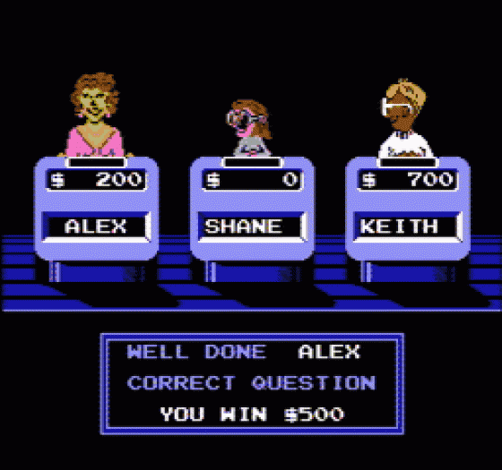 Jeopardy! Screenshot 103 (Nintendo (US Version))