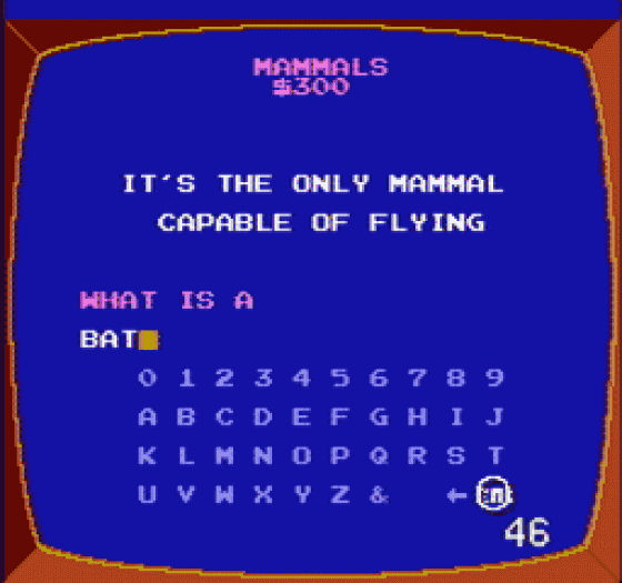 Jeopardy! Screenshot 109 (Nintendo (US Version))