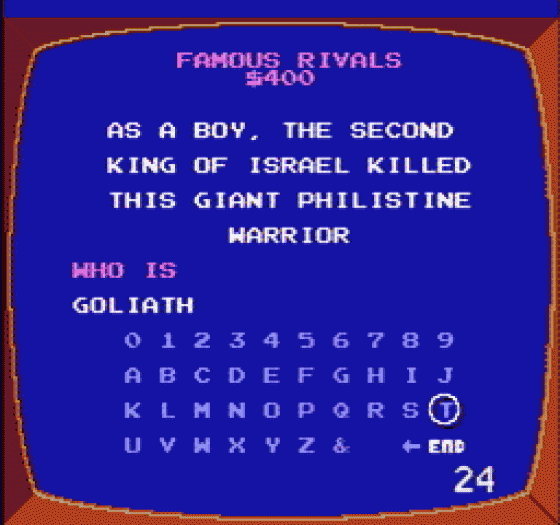 Jeopardy! Screenshot 136 (Nintendo (US Version))