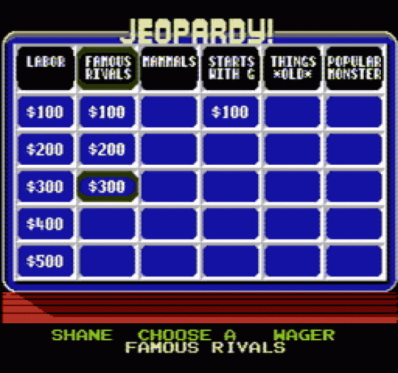 Jeopardy! Screenshot 138 (Nintendo (US Version))