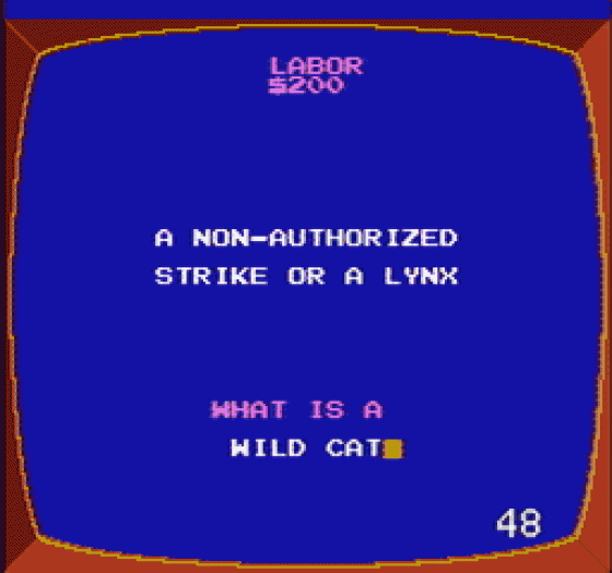 Jeopardy! Screenshot 164 (Nintendo (US Version))