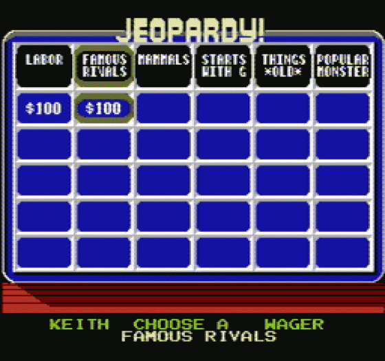 Jeopardy! Screenshot 165 (Nintendo (US Version))