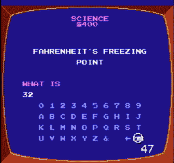 Jeopardy! Screenshot 177 (Nintendo (US Version))