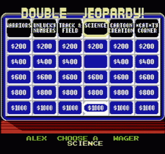 Jeopardy! Screenshot 179 (Nintendo (US Version))