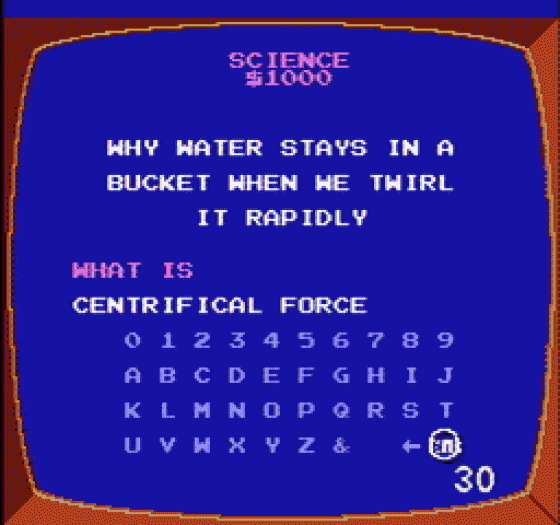 Jeopardy! Screenshot 180 (Nintendo (US Version))