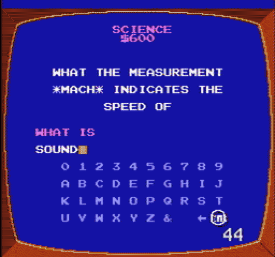 Jeopardy! Screenshot 190 (Nintendo (US Version))