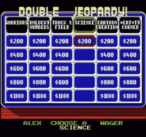 Jeopardy! Screenshot 192 (Nintendo (US Version))