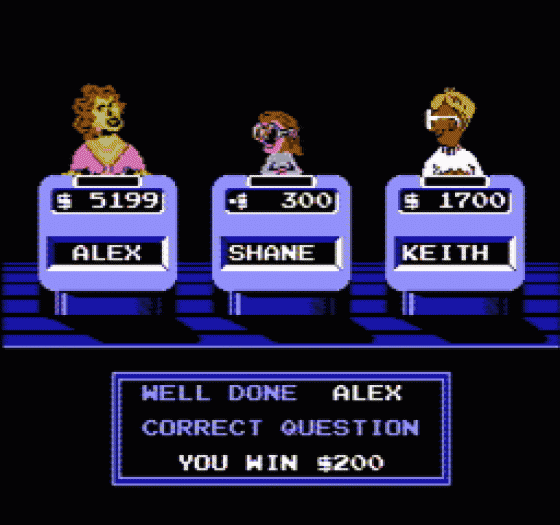 Jeopardy! Screenshot 203 (Nintendo (US Version))