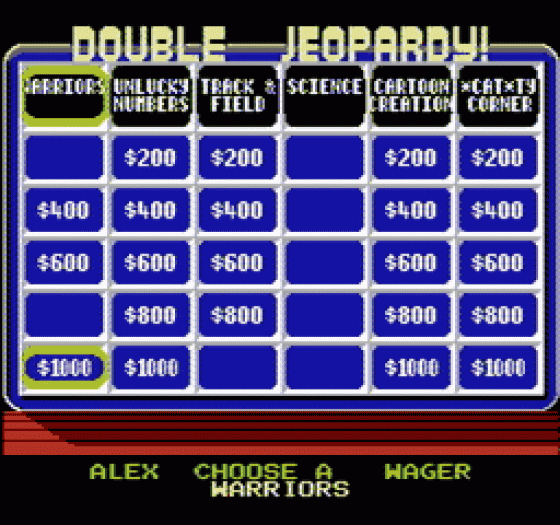 Jeopardy! Screenshot 207 (Nintendo (US Version))