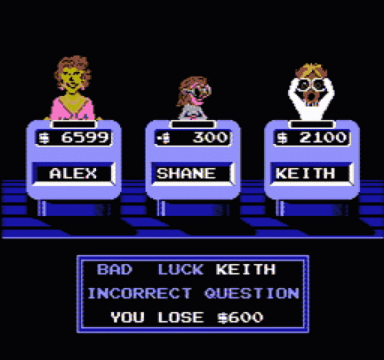 Jeopardy! Screenshot 222 (Nintendo (US Version))