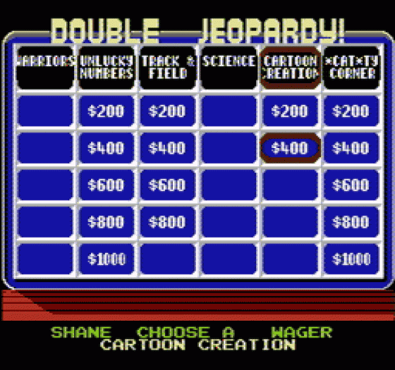 Jeopardy! Screenshot 234 (Nintendo (US Version))