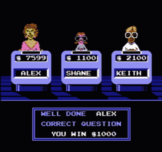 Jeopardy! Screenshot 242 (Nintendo (US Version))