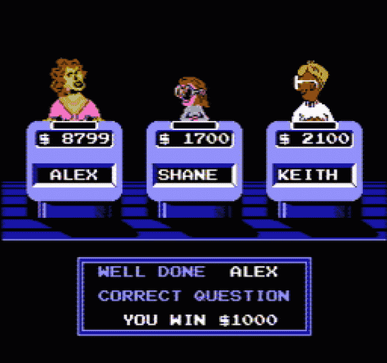 Jeopardy! Screenshot 254 (Nintendo (US Version))