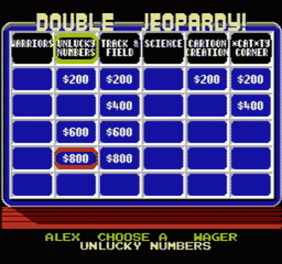 Jeopardy! Screenshot 255 (Nintendo (US Version))