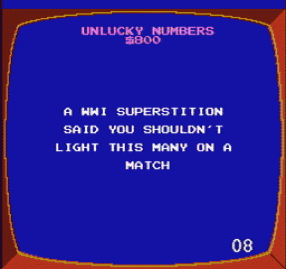 Jeopardy! Screenshot 256 (Nintendo (US Version))