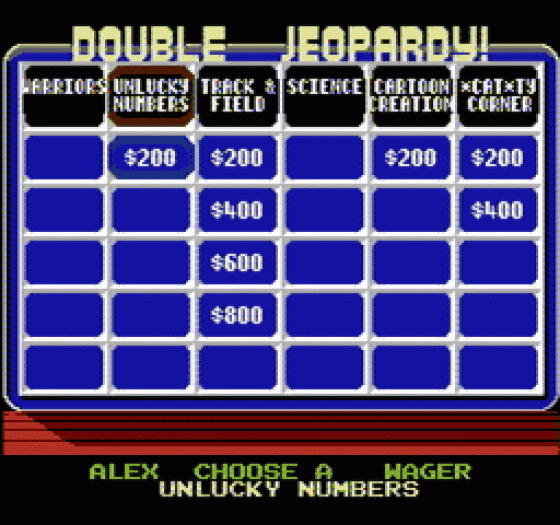 Jeopardy! Screenshot 264 (Nintendo (US Version))