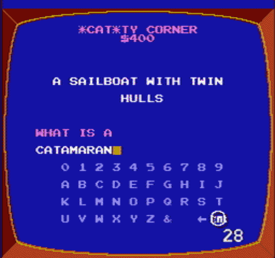 Jeopardy! Screenshot 293 (Nintendo (US Version))