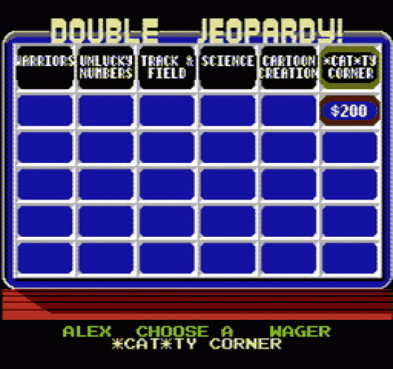 Jeopardy! Screenshot 295 (Nintendo (US Version))