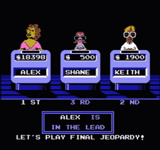 Jeopardy! Screenshot 302 (Nintendo (US Version))