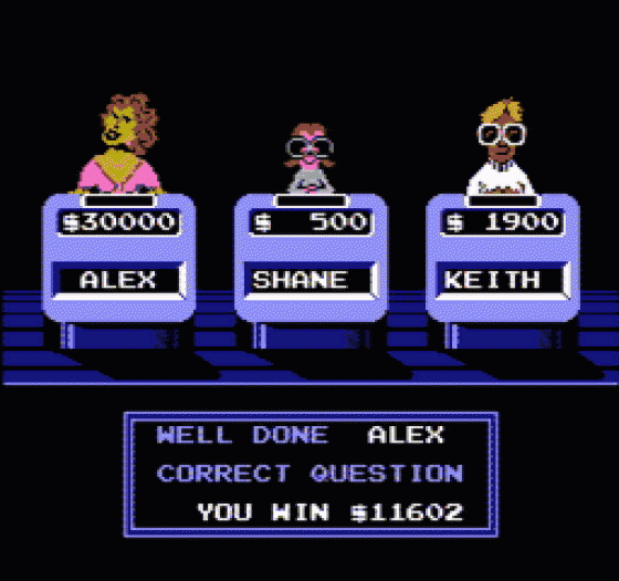 Jeopardy! Screenshot 314 (Nintendo (US Version))