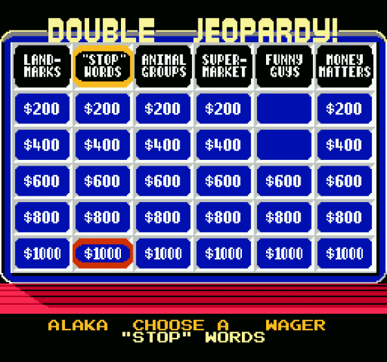 Jeopardy! Junior Edition Screenshot 7 (Nintendo (US Version))