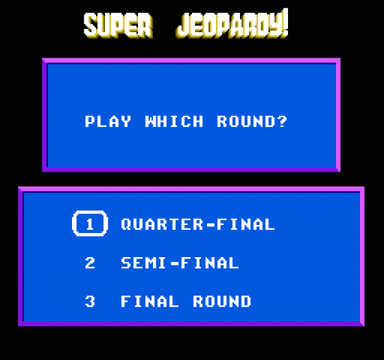 Super Jeopardy! Screenshot 7 (Nintendo (US Version))