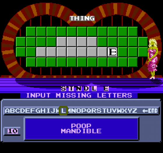 Wheel Of Fortune Screenshot 11 (Nintendo (US Version))