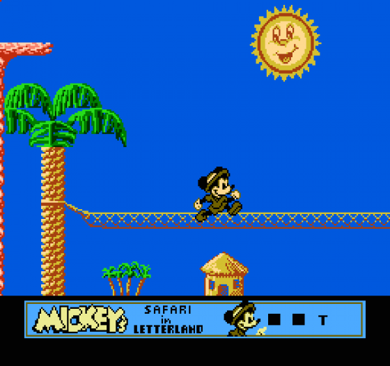 Mickey's Safari In Letterland Screenshot 18 (Nintendo (US Version))