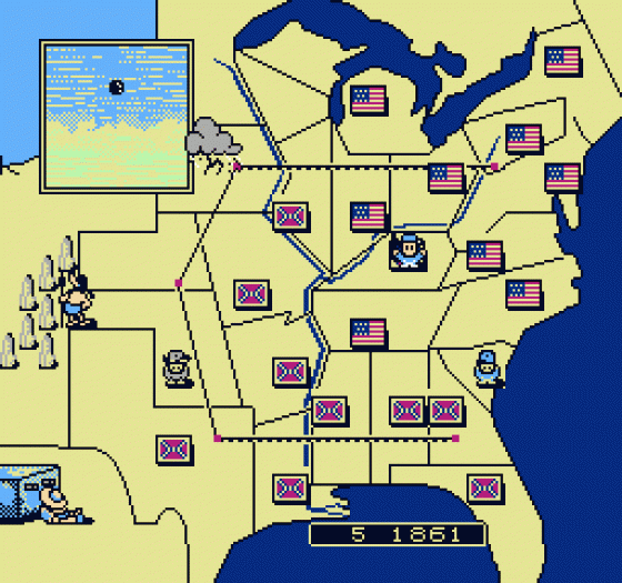 North And South Screenshot 23 (Nintendo (US Version))