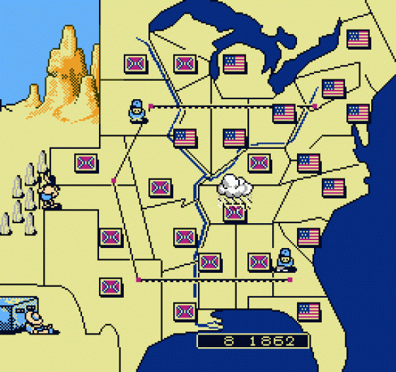 North And South Screenshot 120 (Nintendo (US Version))