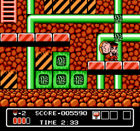 Hammerin' Harry Screenshot 17 (Nintendo (US Version))