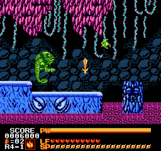 Astyanax Screenshot 6 (Nintendo (US Version))