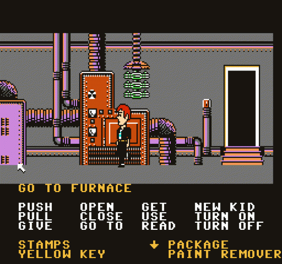 Maniac Mansion Screenshot 6 (Nintendo (US Version))